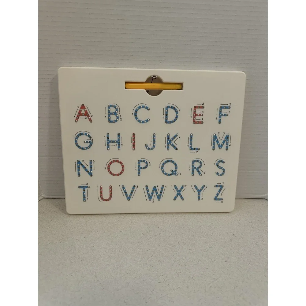 Magnetic Letters Practicing Board Tracing Alphabet Upper/ Lower Case Doublesided